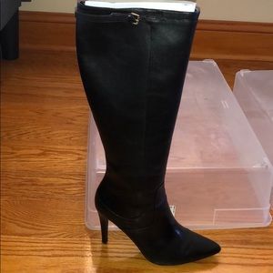 Ralph Lauren Black Knee High Boots